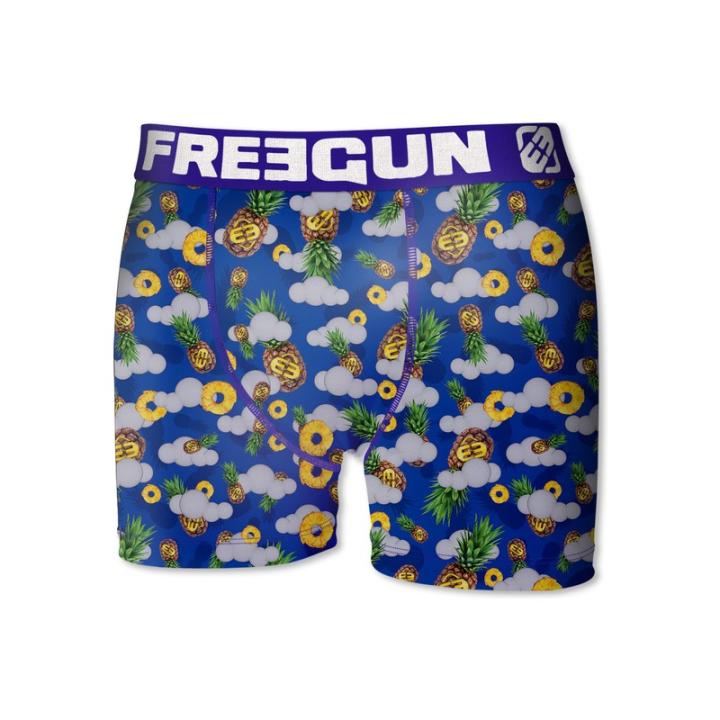 Boxer Freegun Para Niño Talla 12/14 - 92% Poliéster, 8% Elastán, Impresión Por Sublimación, Forro De Algodón