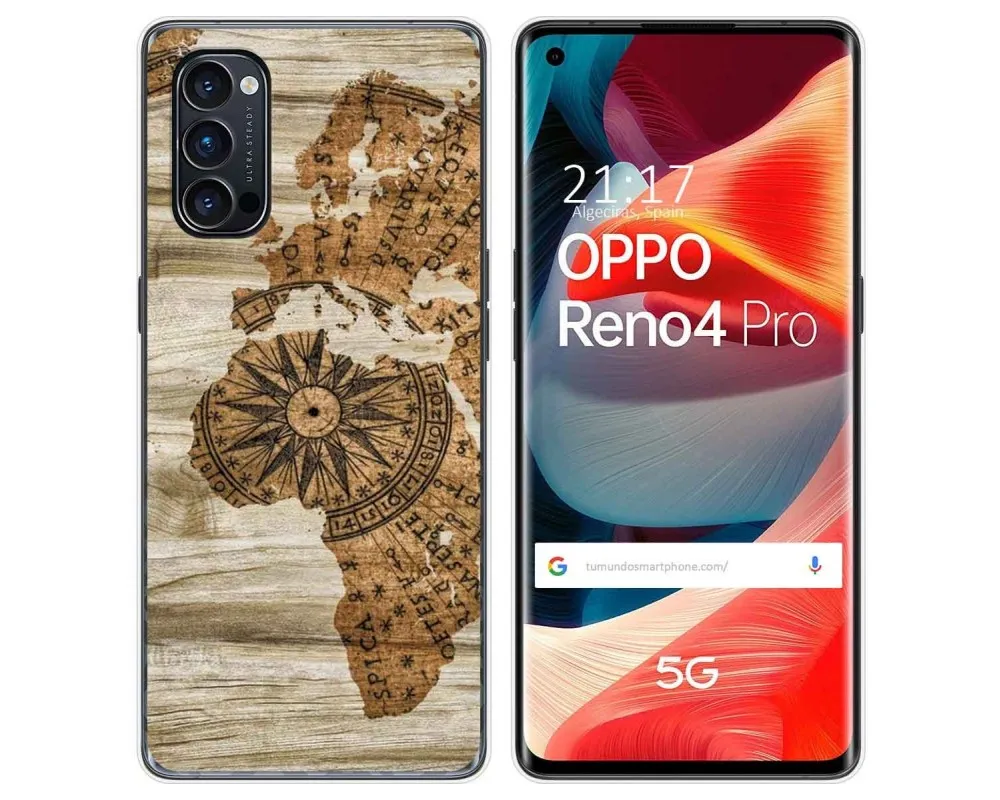 EASSGU Custodia per OPPO Reno4 Pro 5G (6.55 Inches