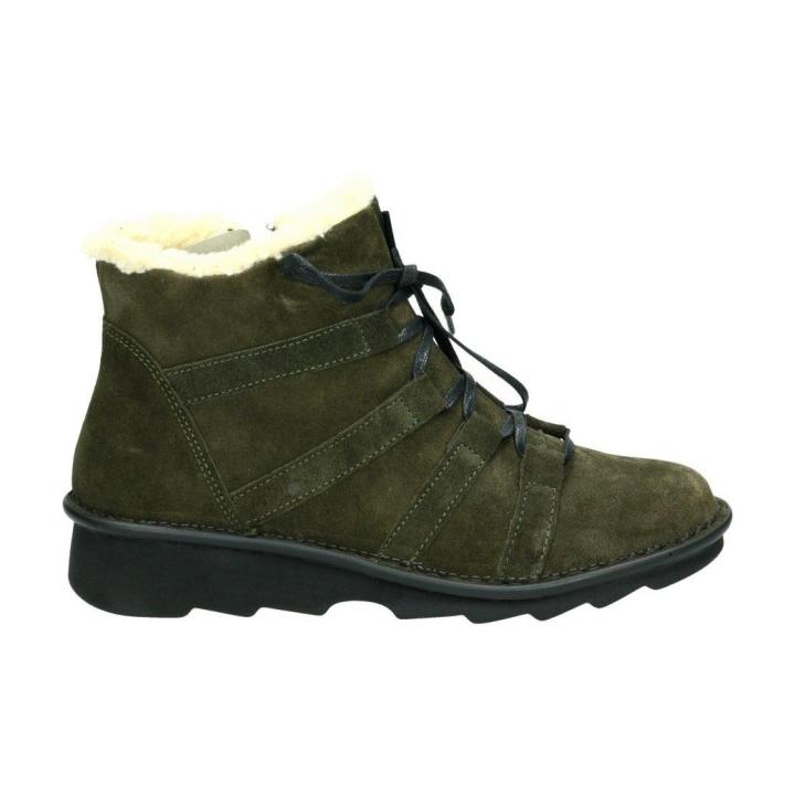 Botines Mujer Paul Green Botines Paul Green Mujer - Cordones, Forro Caliente, Tacón 4cm Botas Cordones Forro Cálido