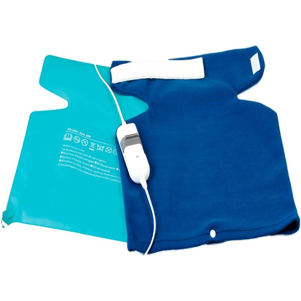 Almohadilla de cuello y espalda 40x38 cm. 3 temperaturas, 60W. THULOS TH-EB200