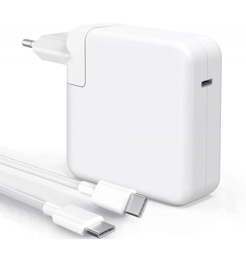 Caricabatterie 96W USB-C Per MacBook Pro/Air 13-16 Pollici – Ricarica Rapida, Cavo Incluso E Pieghevole - 4