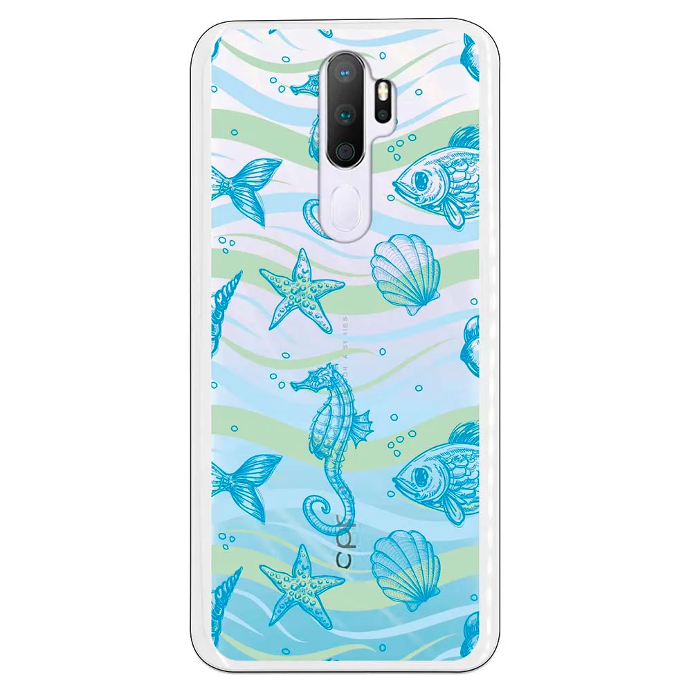Custodia Originale Personalaizer Per OPPO A9 2020 / A5 2020 - Design Atletico Madrid Escudo Oro - Cover Flessibile In TPU - 3
