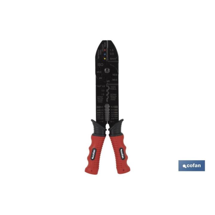 USAG D 748 Alicate De Corte Para Terminales Abiertos No Aislados