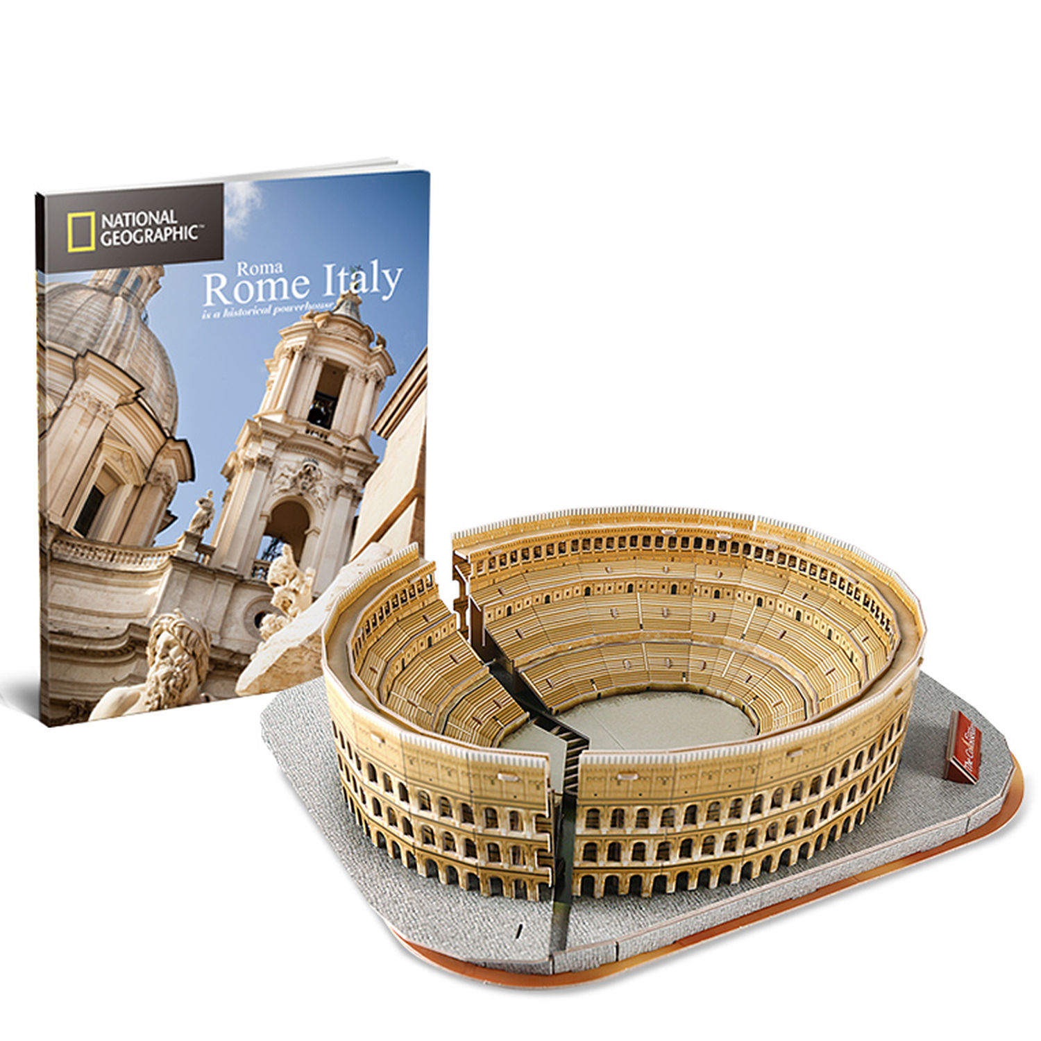 DAM. Puzzle 3D Coliseo Roma 28x28x22 cm. Miravia