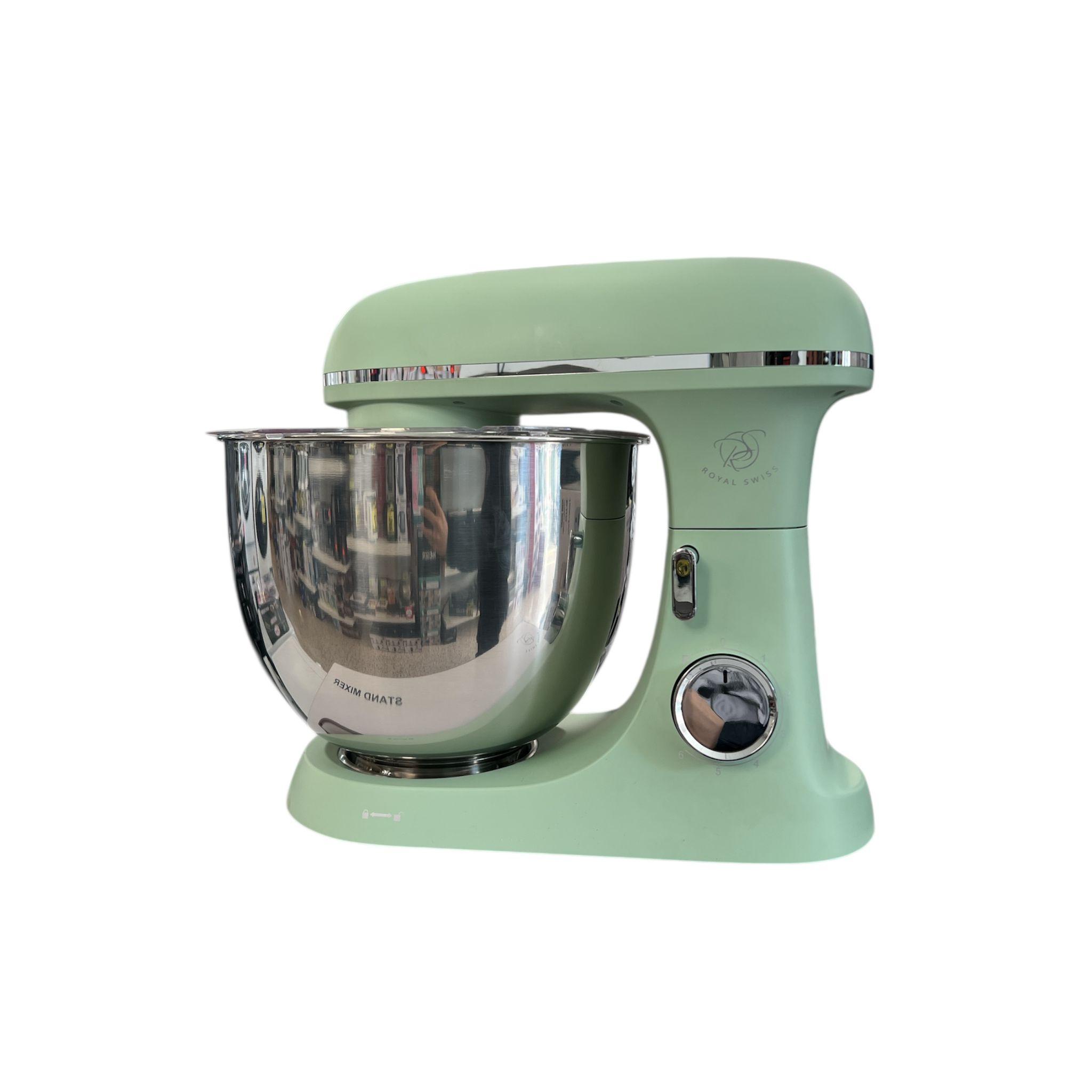 AMASADORA - 8.5 L - 2000W - COLOR VERDE MENTA - 6 VELOCIDADES - XXXL - ROYAL SWISS