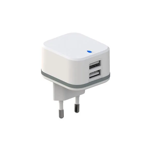 Cargador de Sobremesa 48W 5 Puertos 3xUSB-A 1xUSB-C 1xUSB QC3.0, Blanco -  AISENS®