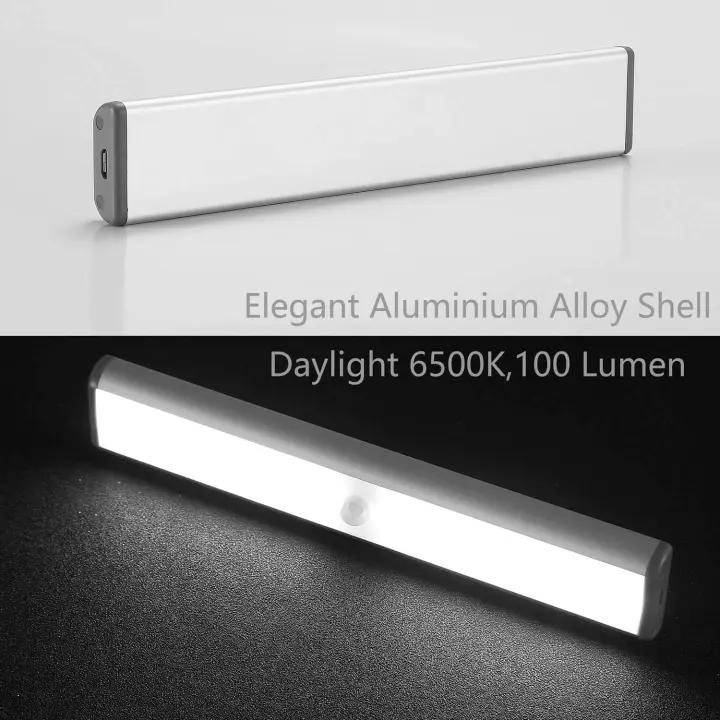 OUILA Luz LED Armario con Sensor Movimiento 3000K 60 LEDs 4 Modos