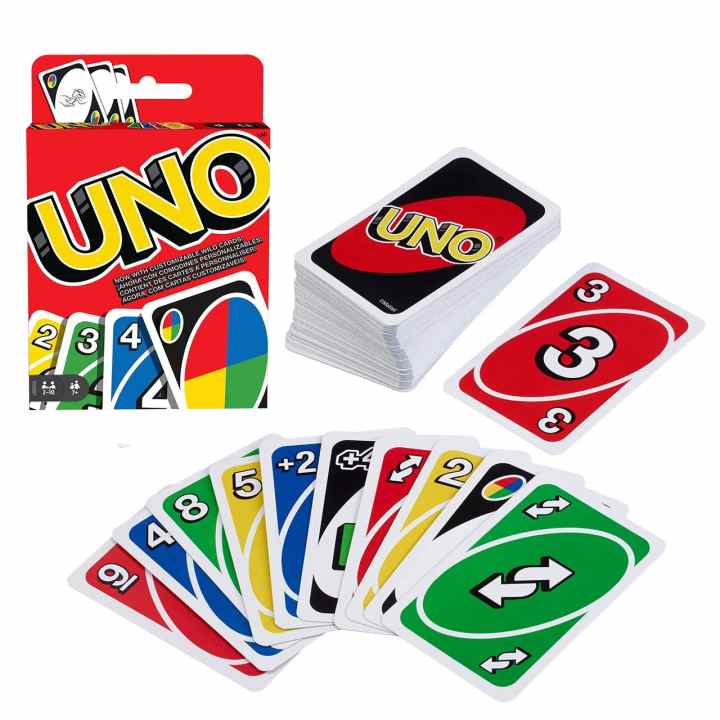 Mattel Games Uno Split Juego de Cartas +7 Años