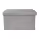 Taburete para almacenaje, 45x25x25CM, Puff Plegable, Banco Dormitorio, Salón - 9