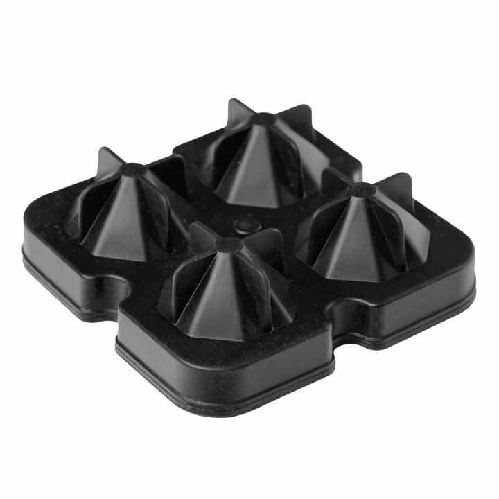 Fisura – Cubiteras de silicona con diferentes formas. Cubitera hielo. Cubitera  hielo grande original. Cubiteras para 4 cubitos, sin BPA. Fácil de  desmontar.