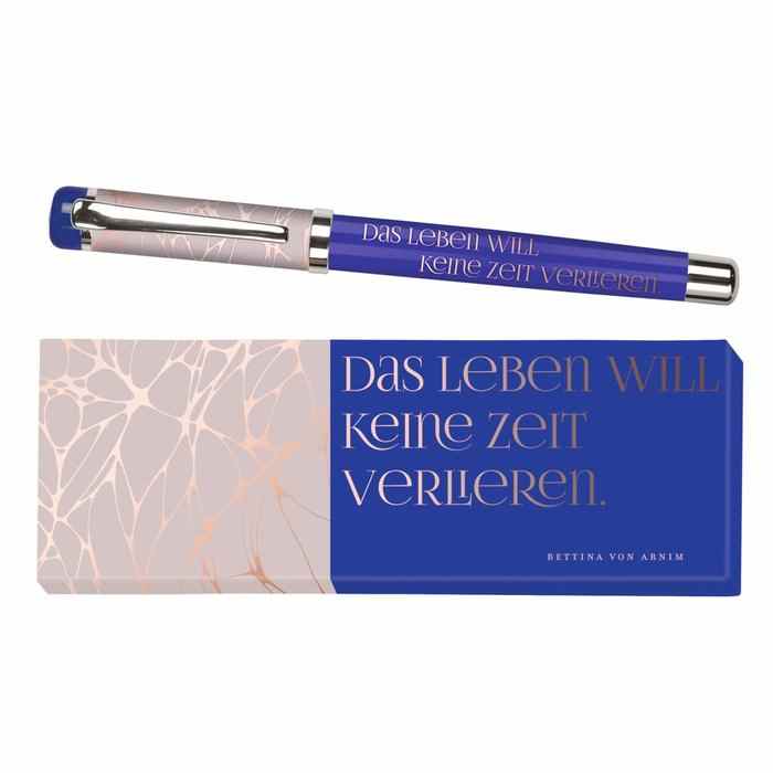 moses. libri_x Tintenroller Heraklit, Tintenschreiber aus Metall