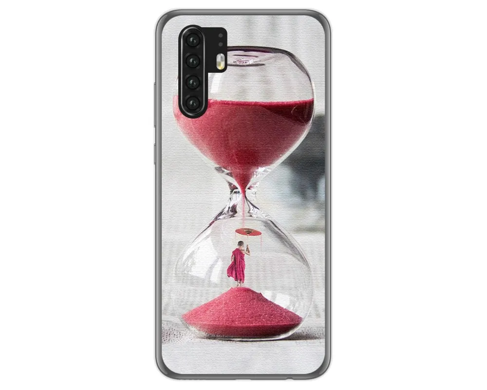 Funda Para Huawei P30 Con Absorcion De Golpes Resistente Morado/azul