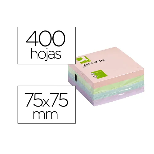 Bloco De Notas Adesivas Neon - 7,6 X 7,6 Cm - 400 Folhas - Lembrete De Papel Auto Adesivo I.399775217