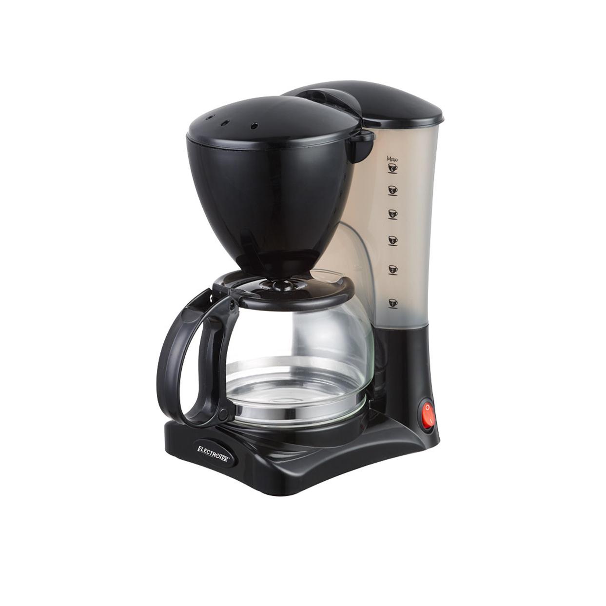 Cafetera de Goteo, 5-6 Tazas, 550W. ELECTROTEK ET-CM61