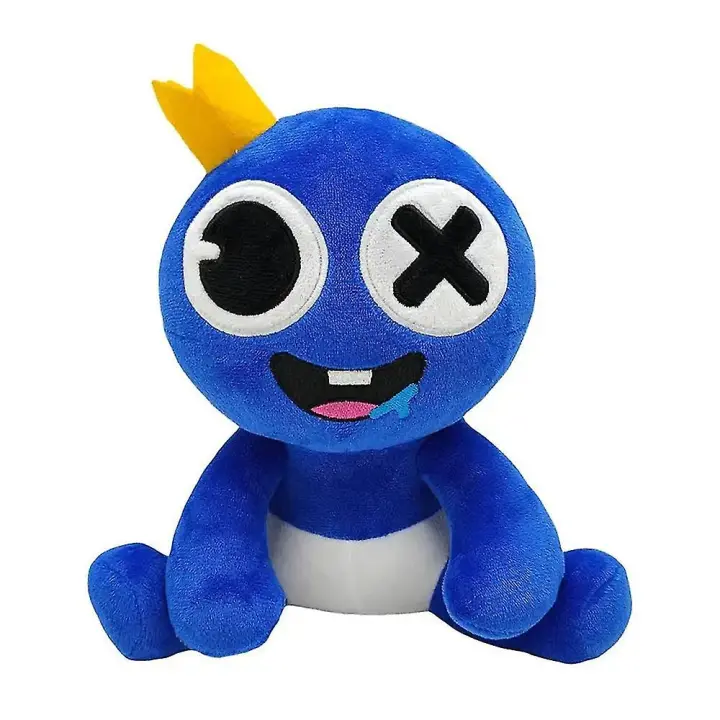 Roblox Rainbow Friends Plush Toy Game Character Roblox Rainbow Friends Doll  Soft Plush Gift Children Birthday Gift Little Blue Man 20cm