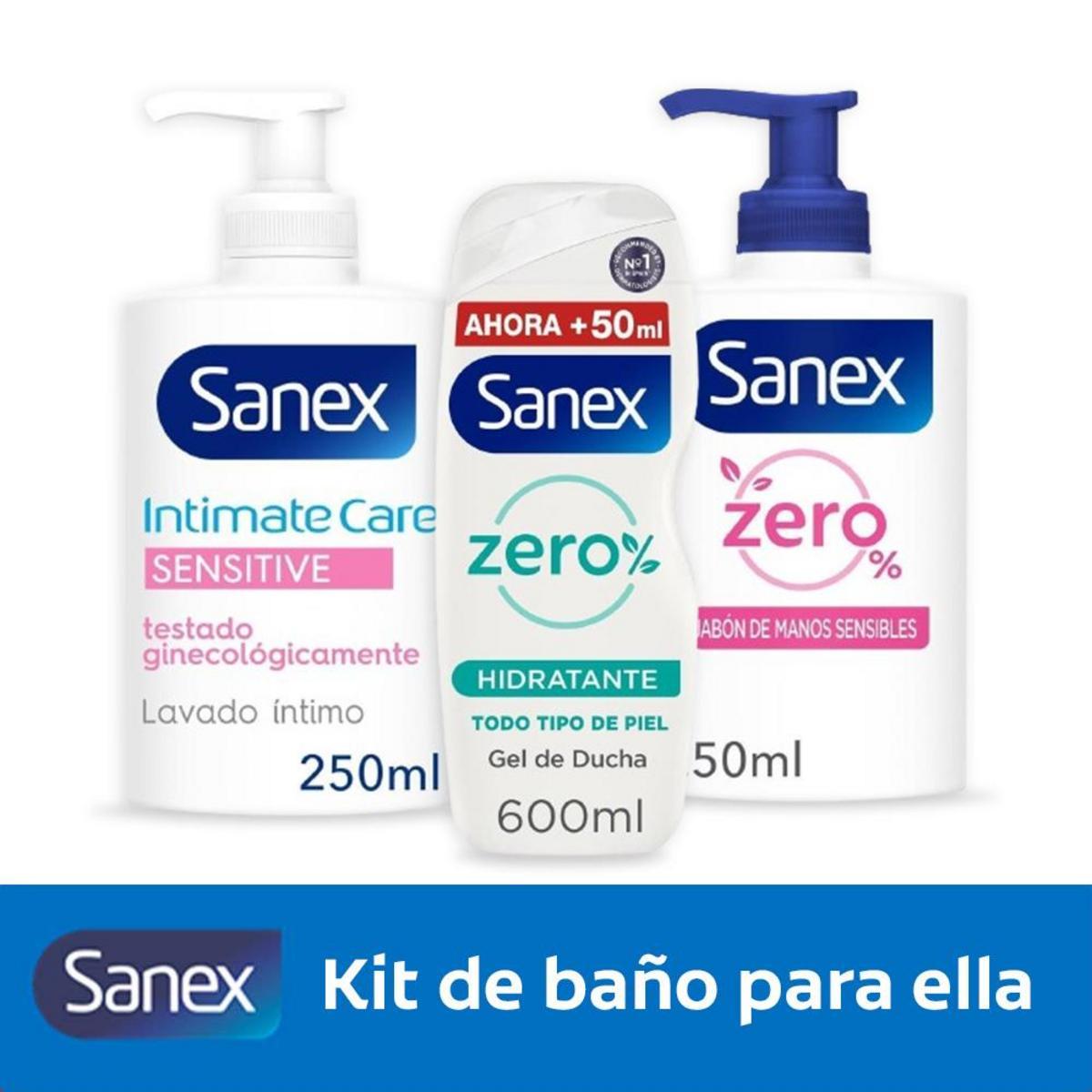 Kit de baño Sanex por sólo 3,50€ ¡¡64% de descuento!!