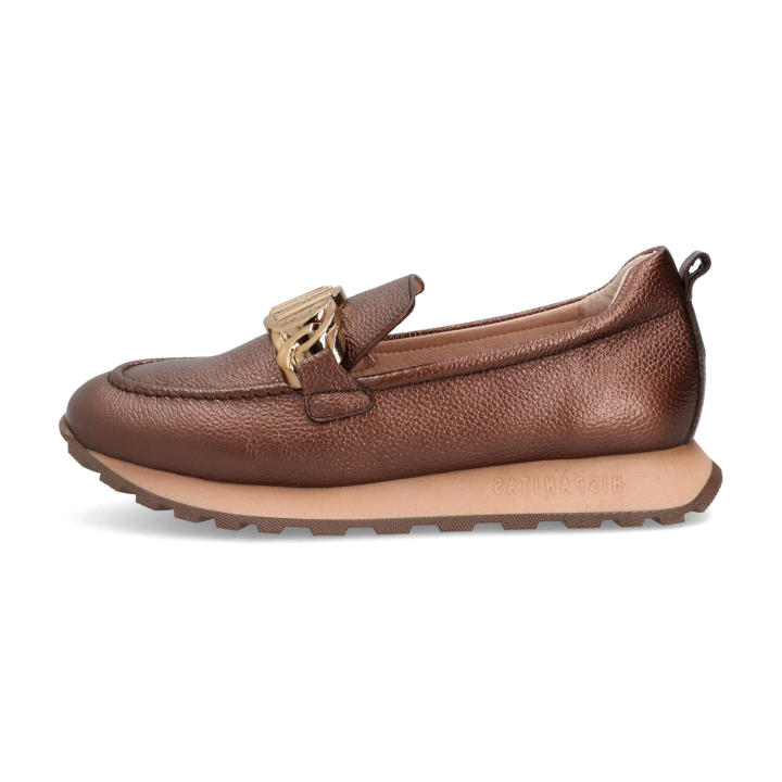 Mocasines Hispanitas Malta Mujer - Crema