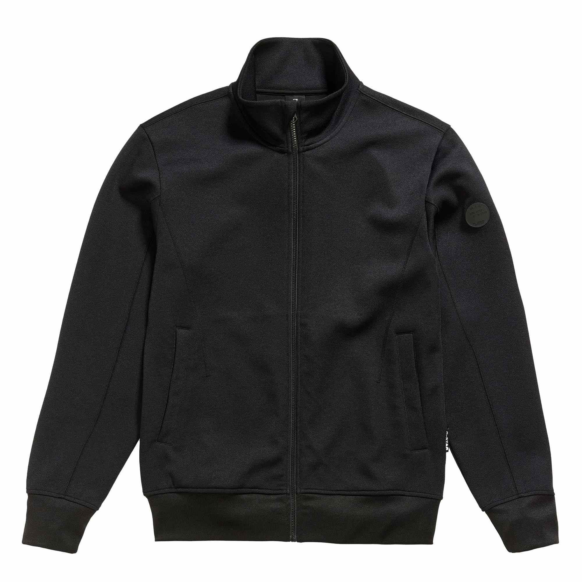 RAGMAN Sudadera Para Hombre Con Cuello Alto Y Cremallera, Azul
