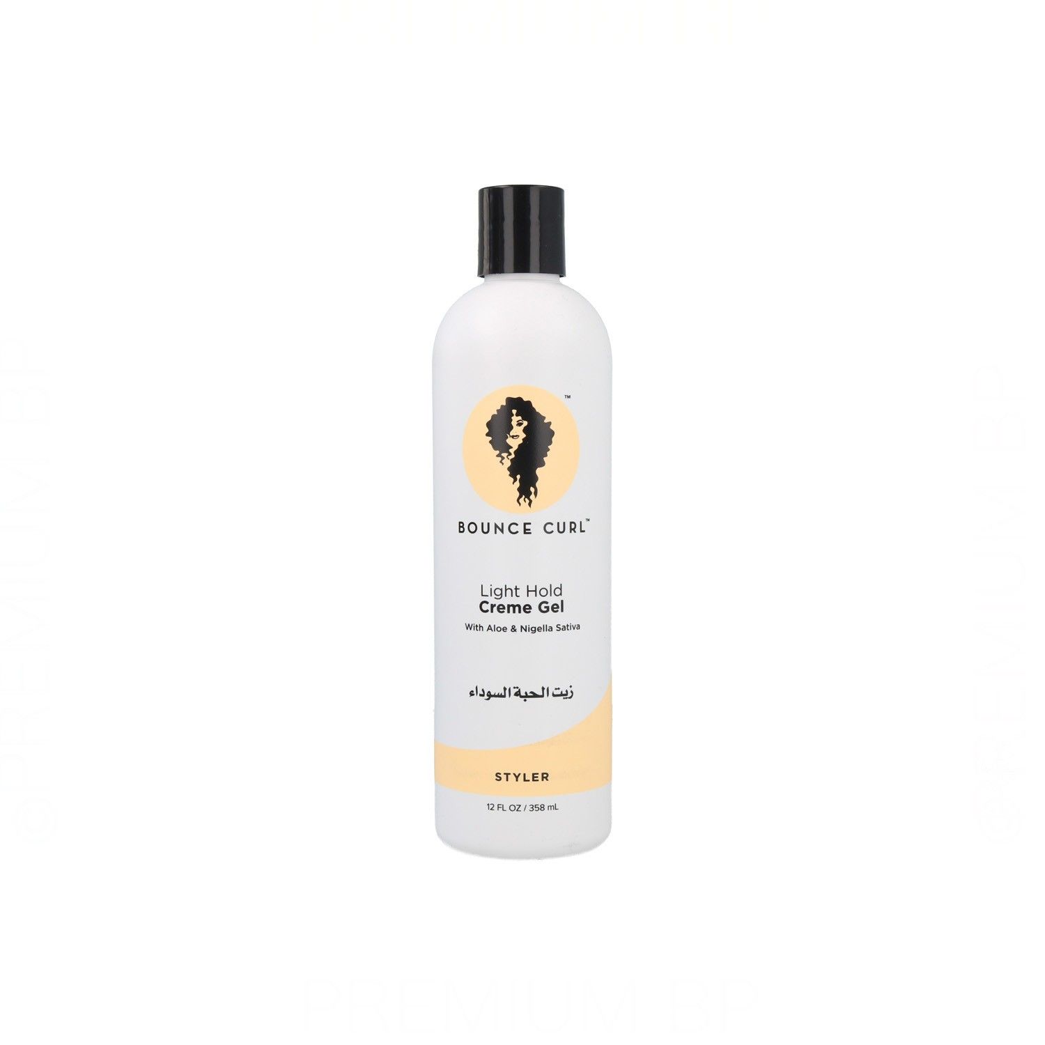 Bounce curl light hold creme gel 358 ml, gel de fijación media para definir los rizos y dejar un