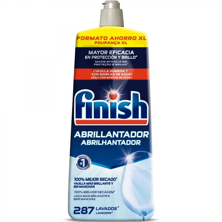 Finish Abrillantador Lavavajillas – Secado rápido y brillo