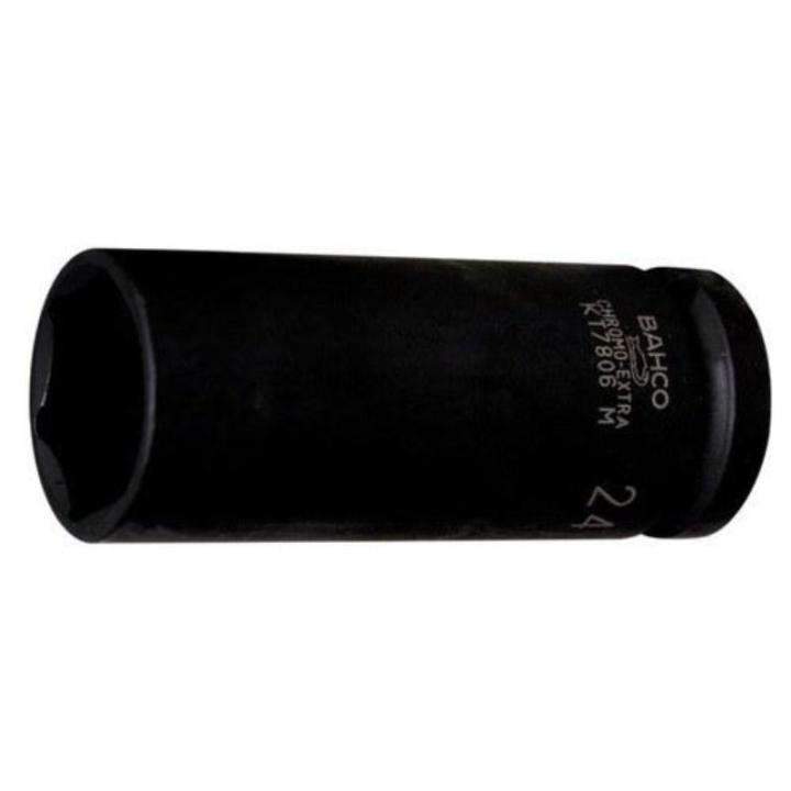 Vaso Serie Larga Con Cuadradillo De 1/4" Y Perfil Hexagonal De 13 Mm