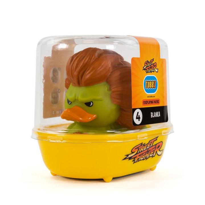 Tubbz Street Fighter Blanka - Gummiente Sammlerfigur Mit Badewanne