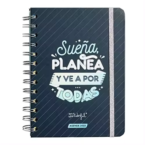 Agenda anual clásica Mr. Wonderful