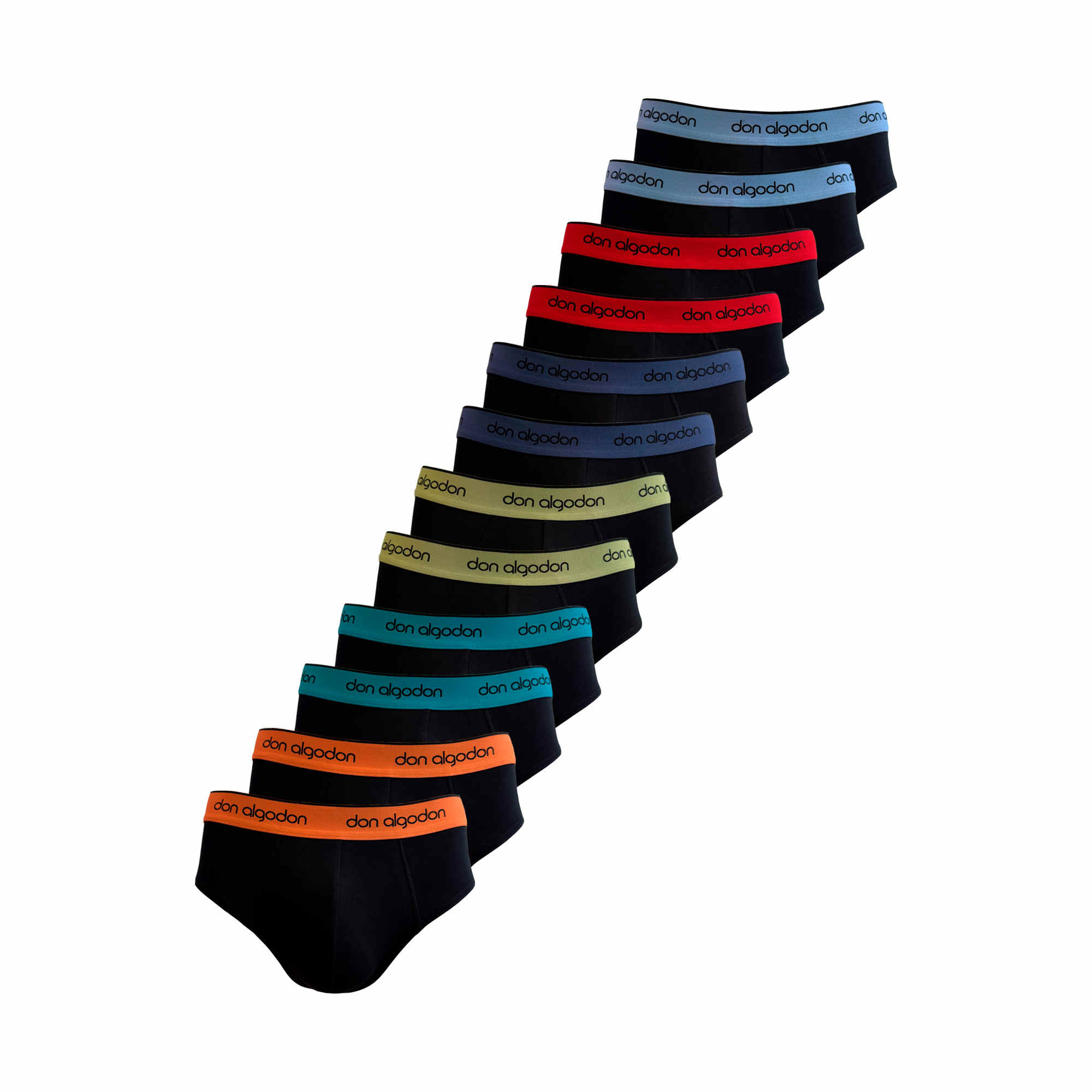 DON ALGODON Pack 12 Slips Hombre Calidad y suavidad excepcionales 2