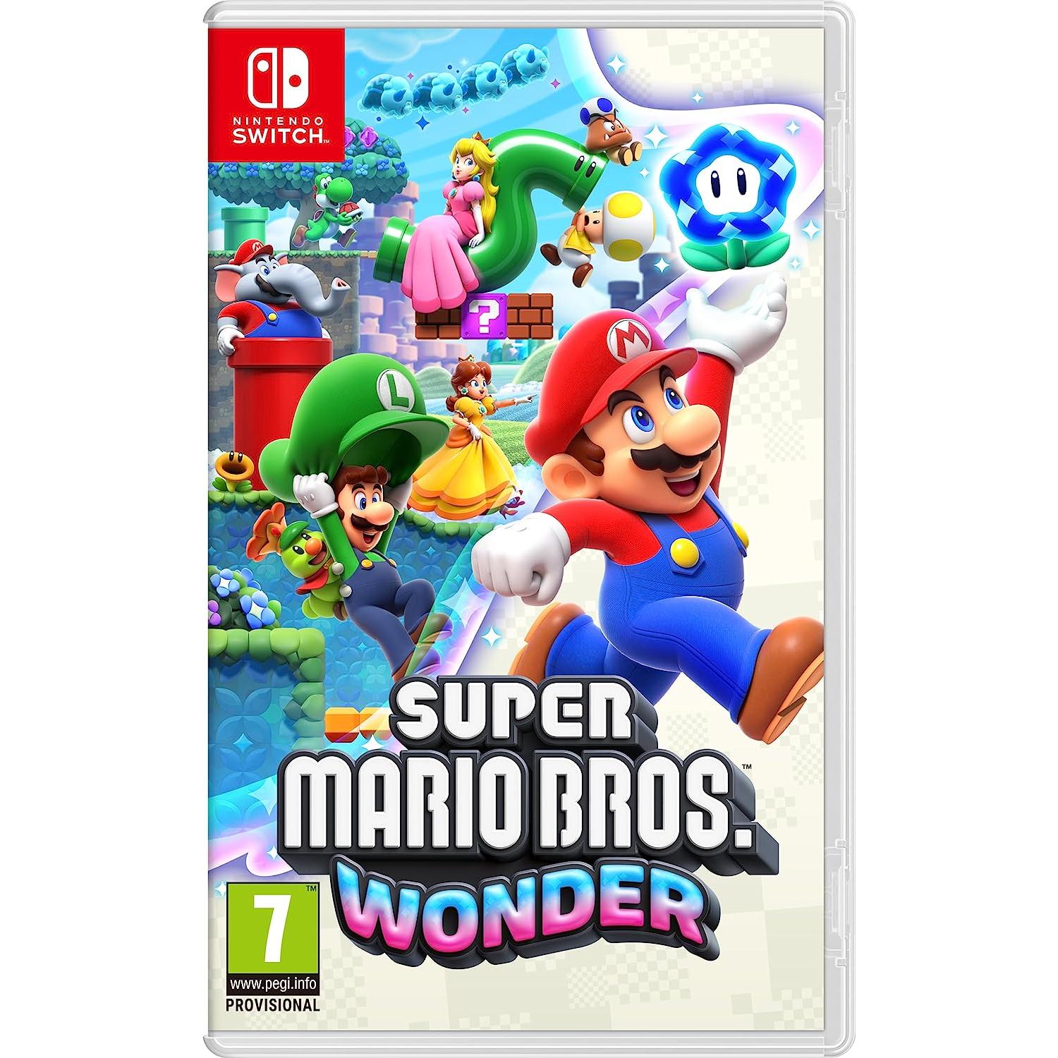 Videojuego Super Mario Bros. Wonder para Nintendo Switch (preventa) por sólo 46,99€ ¡¡38% de descuento!!