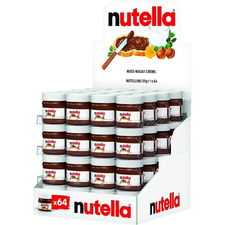 Bote mini de nutella 25 gr.