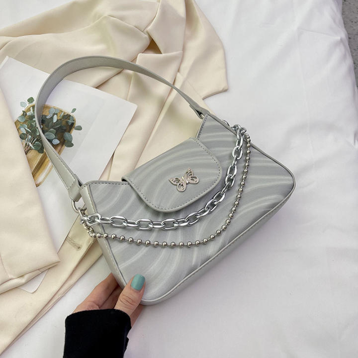 Bolso Bandolera Para Mujer Estilo Coreano - Cruzado De Hombro, Material Poliuretano, Diseño Moderno