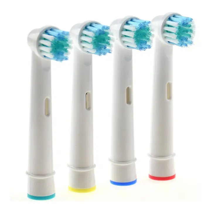 Cabezales de repuesto para cepillo de dientes eléctrico, compatible con modelos Oral B Braun, Power Triumph, Precision Clean Sensitive Clean - 7