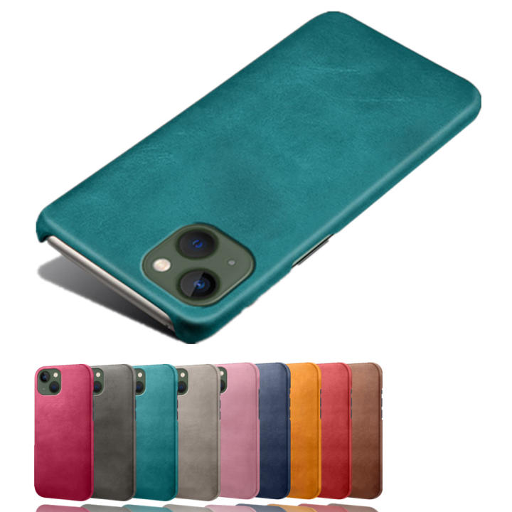 Funda IPhone 14 Plus Magnética - Carcasa Piel Sintética Con Ranuras Tarjetas