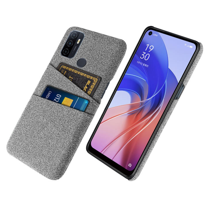 ILING Cover Per Oppo A53s / Oppo A53 4G - Custodia In Silicone Morbido Ultrasottile, Protezione Antiurto, Colore Nero