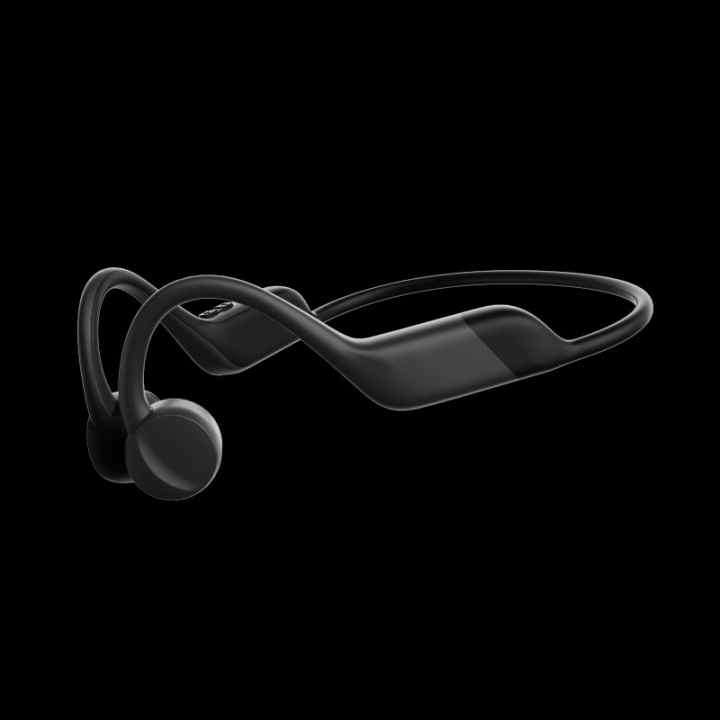 Auriculares de oreja abierta Auriculares bluetooth de conducción ósea  inalámbricos con micrófono Reproductor de mp3 incorporado 8g Memoria Ipx 8  Impermeable ligero para deportes Drivi