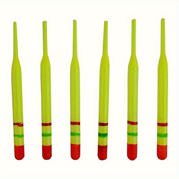 YELARXI Flotadores Pesca 39 Pulgadas - Corchos Deslizantes, Pack 4 Unidades, Verde/amarillo