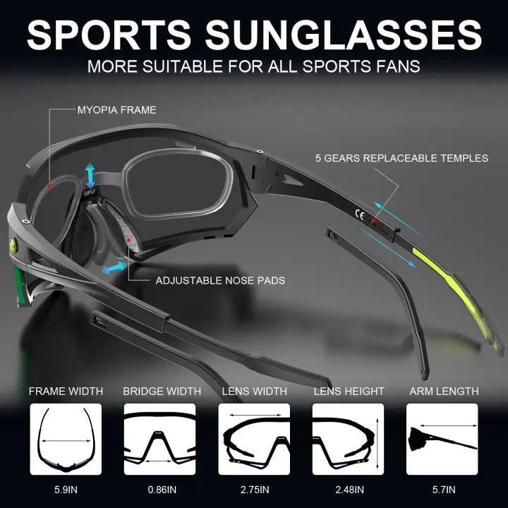 Gafas de sol deportivas polarizadas para hombre - Gafas de sol