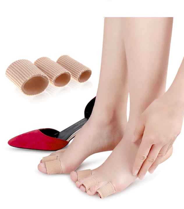 6 piezas Protector de silicona para los dedos del pie