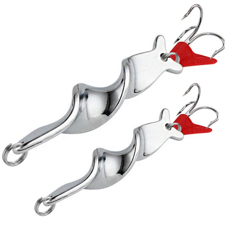 Giros De Alambre Con Rodamiento De Bolas Para Pesca, Tamaños 15-40cm, Acero Inoxidable, Pack 5 O 10