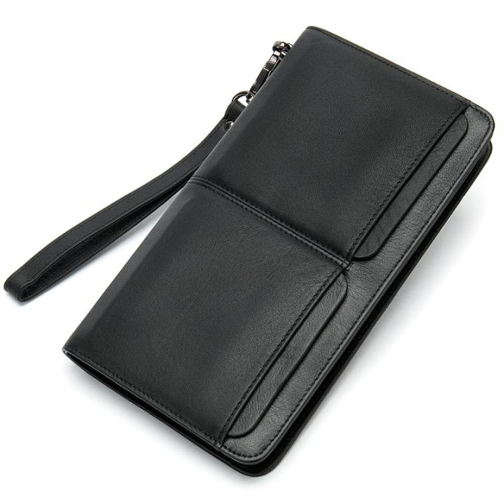 Bugatti Corso Deluxe – Monedero Apaisado De Cuero Auténtico