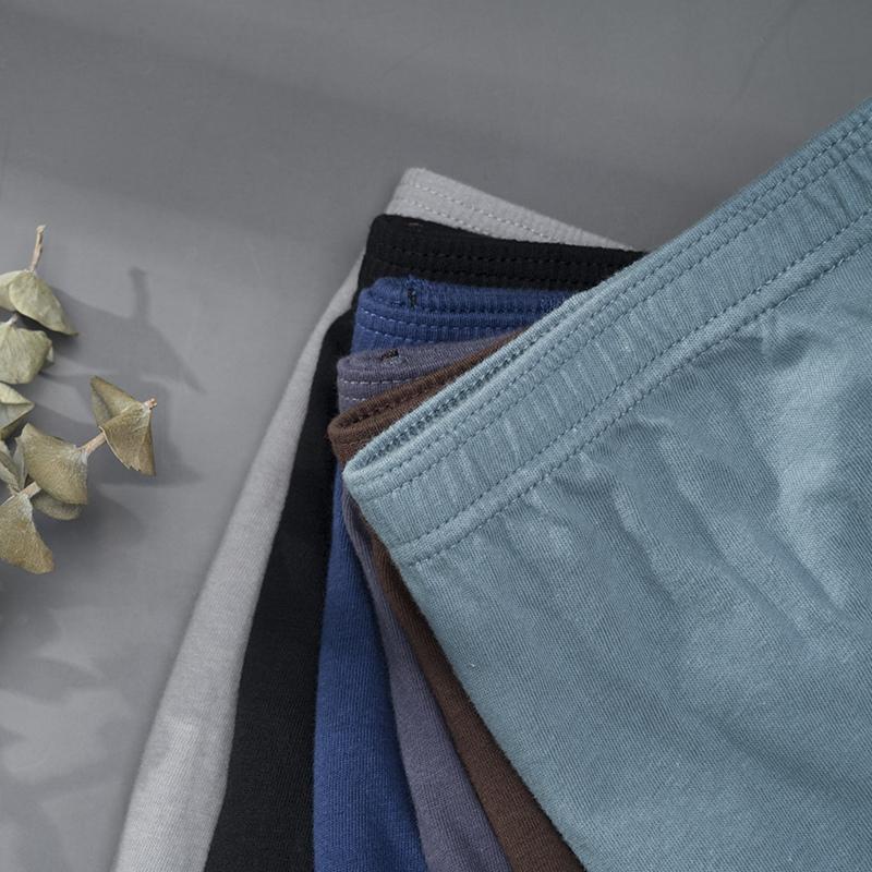 4PCS Ropa Interior De Cintura Alta Entrepierna De Algodón Para