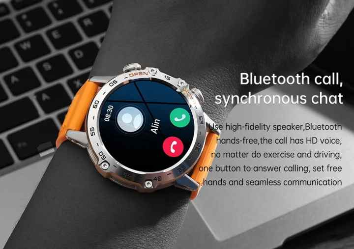 Reloj inteligente para hombre con rastreador de acondicionamiento físico:  IP68 impermeable para Android, iOS, teléfono, deportes, correr, relojes