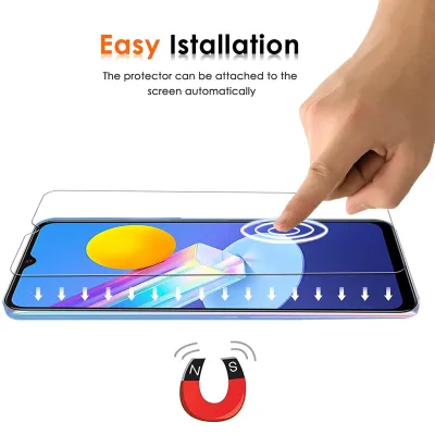 Protector De Pantalla De Vidrio Templado Para Vivo Y19, Cobertura