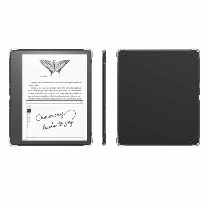 Funda para  Kindle Scribe 10,2 2022, carcasa suave de silicona TPU,  cubierta de Airbag, capa protectora transparente para Kindle Scribe de 10,2  pulgadas