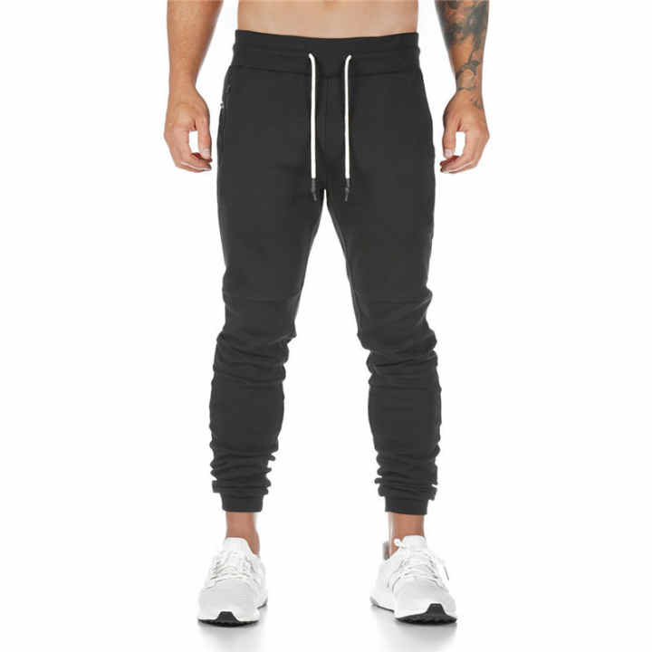 Pantalones De Chándal Ajustados De Algodón Para Hombre Ropa Deportiva De  Correr