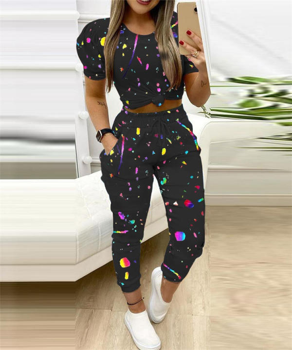 Pantalones De Chándal Térmicos Mujer Invierno - Cintura Alta Elástica, Corte Ancho, Con 4 Bolsillos