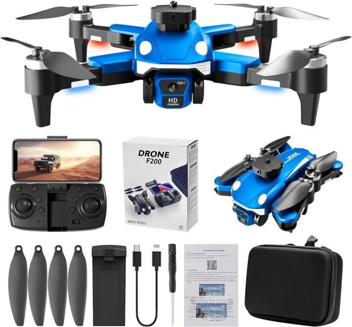 Dron Sin Escobillas 4K con Cámara Plegable, Versátil Quadcopter con ...