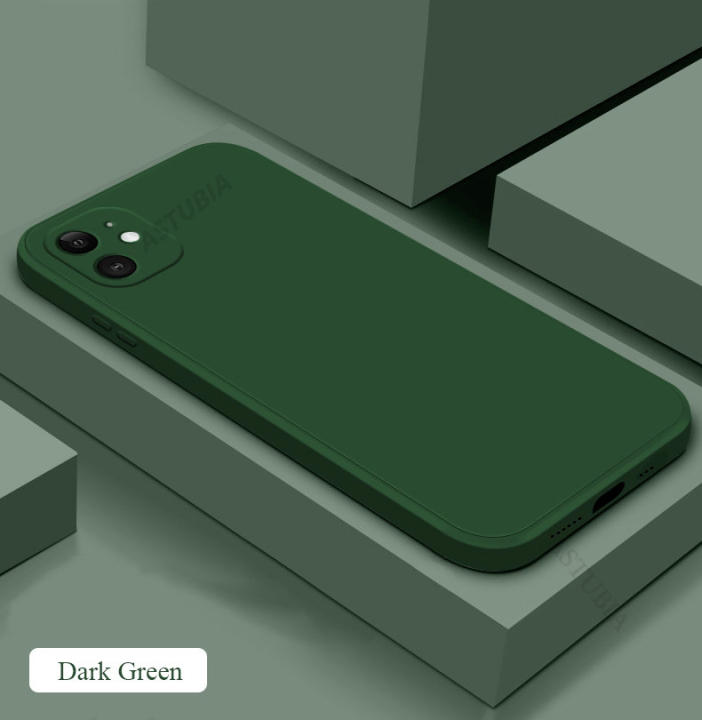 Funda De Teléfono De Silicona Suave Cuadrada 3CG Para IPhone, 11, 13