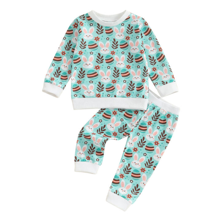 Mono De Pascua Para Niñas Recién Nacidas, Sudadera Con Estampado De Conejo Y Zanahoria, Orejas