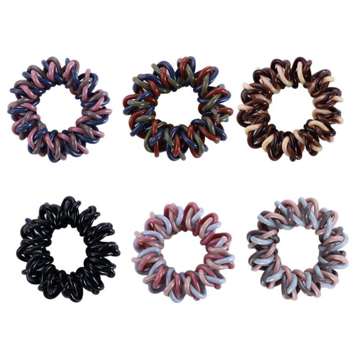 Anillo De Pelo Scrunchy Trenza Cleopatra - Goma, Cola De Caballo, Para Bodas, Fiestas, Color Variado